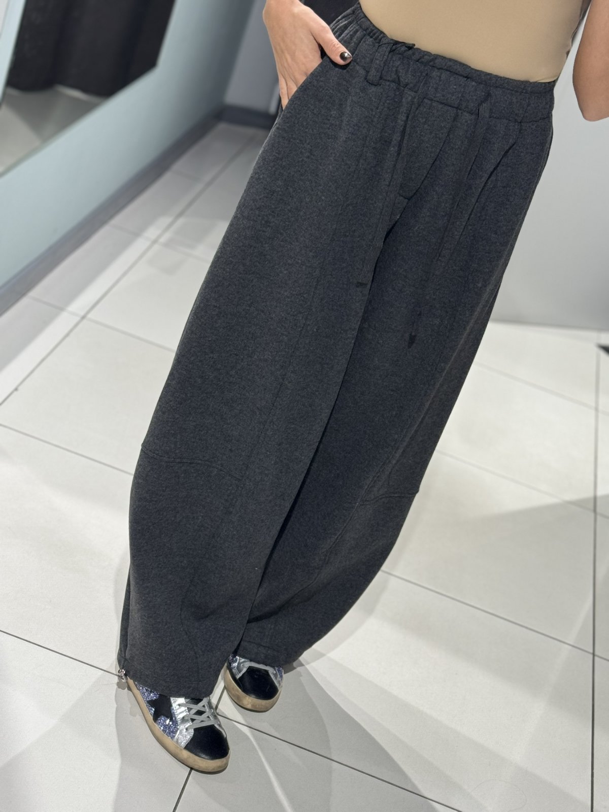 Штаны Comod (M-XL) 5978 grey (зима)