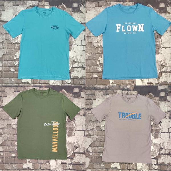 Футболка Samo (48-56) M5014 khaki (лето)