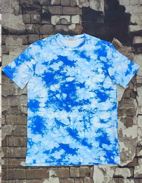 Футболка Samo (M-2XL) M5488R-1 l.blue (лето)