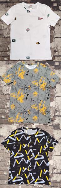 Футболка Samo (48-56) M5795R grey-orange (лето)