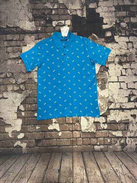 Футболка Samo (48-56) M5858 l.blue (лето)