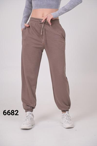 Штаны спорт MMC clothes (42-48) 6682 brown (деми)