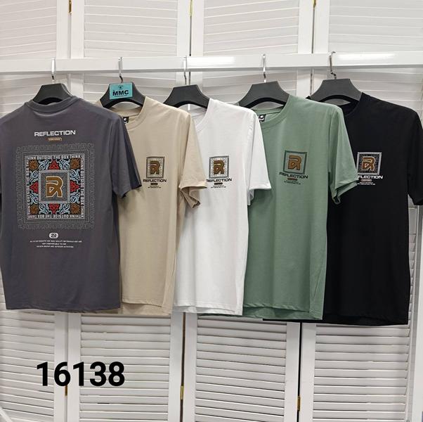 Футболка MMC clothes (48-54) 16138 white (лето)