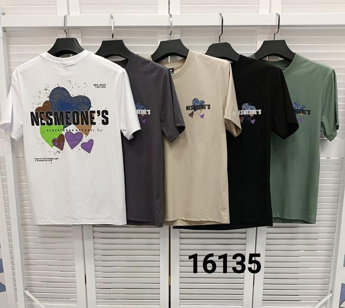 Футболка MMC clothes (48-54) 16135 black (лето)