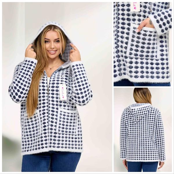 Кардиган Lola (54-56) LL505 navy (зима)