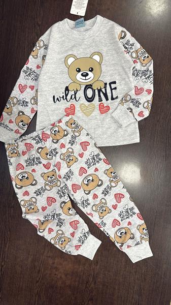 Пижама Baby Boom (2-5) BB8 grey (деми)