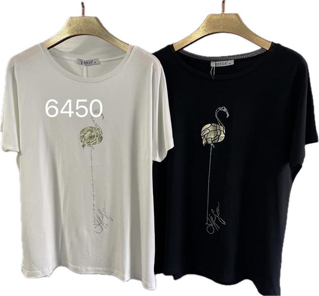 Футболка P.HEY (40-48) 6450 black (лето)