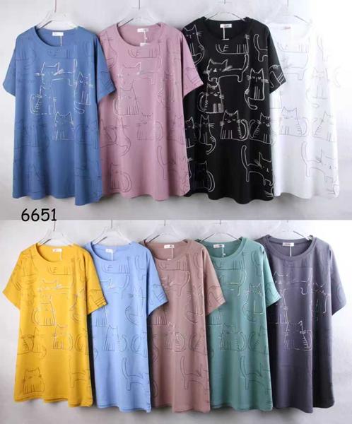 Футболка P.HEY (2XL-5XL) 6651 blue (лето)