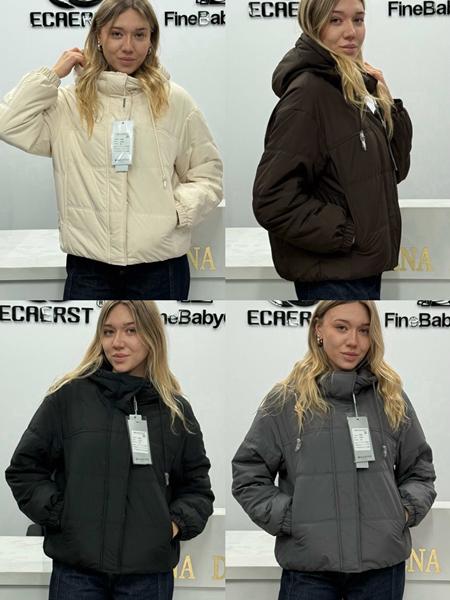 Куртка Yafeier (S-2XL) 6626 beige (деми)