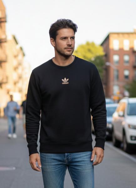 Свитер Delviago (46-54) DL614 black (деми)
