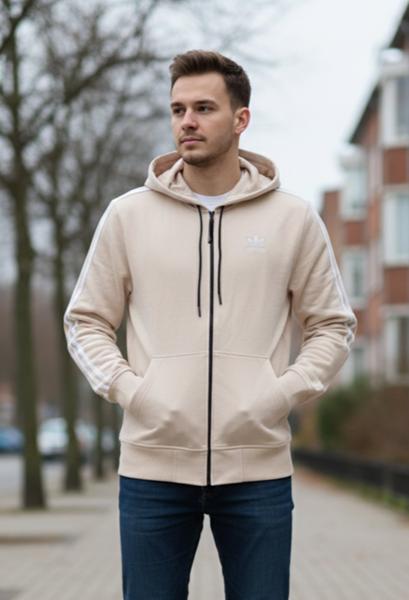 Кофта спорт Delviago (46-54) DL627 beige (деми)