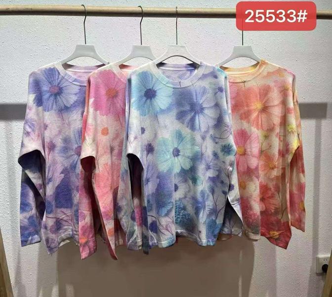 Свитер Elena&Vika (48-54) 25533 lilac (деми)