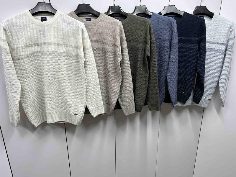 Свитер Navas (L-2XL) NV1056 grey (деми)