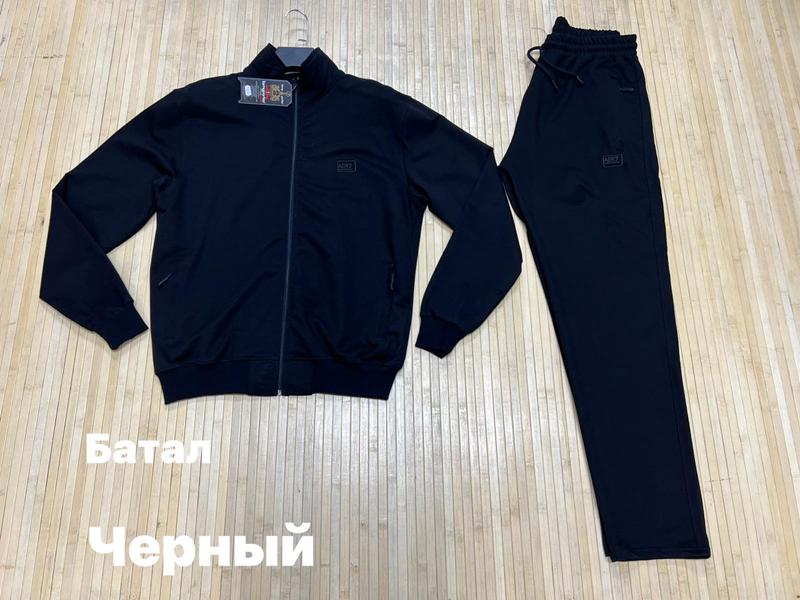 Костюм спорт Navas (3XL-6XL) NV1064 black (деми)