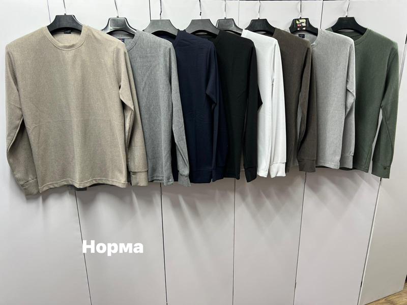 Свитер Navas (M-2XL) NV1071 khaki (деми)