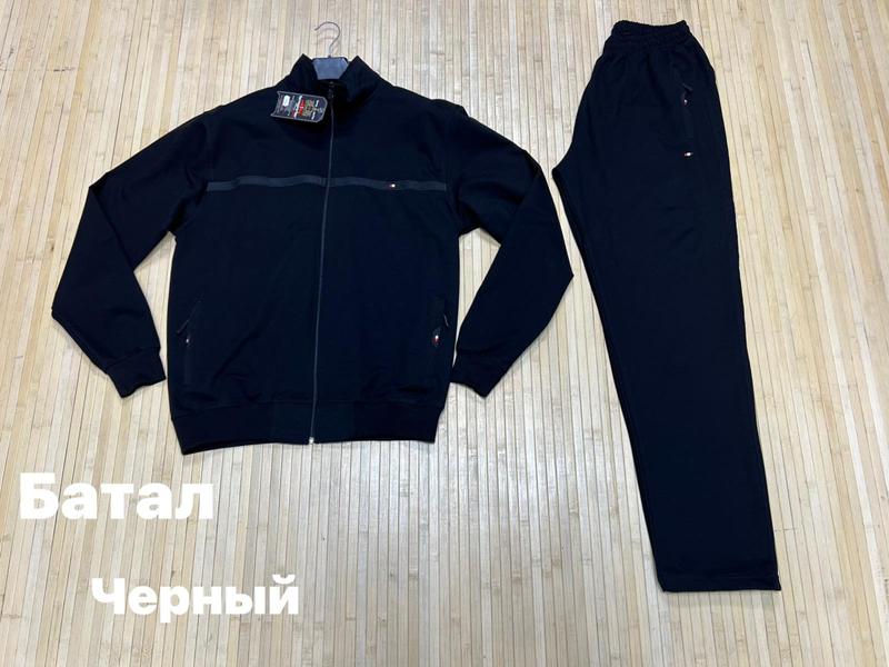 Костюм спорт Navas (3XL-6XL) NV1094 black (деми)