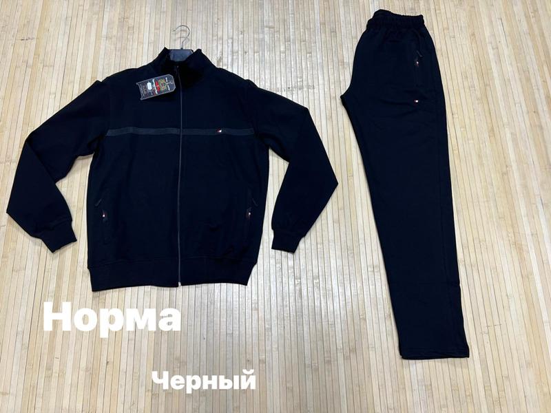 Костюм спорт Navas (M-2XL) NV1103 black (деми)