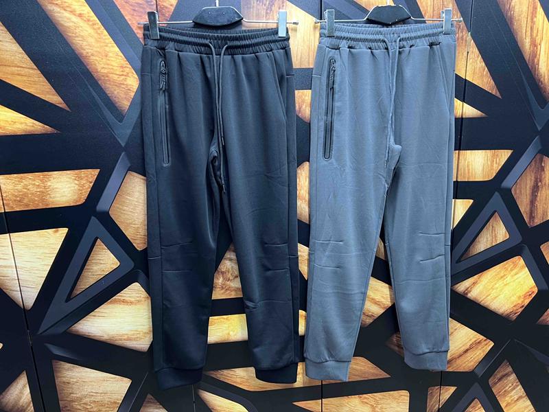 Штаны спорт Navas (M-4XL) NV1148 grey (деми)