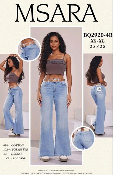 Джинсы Jeans Club (XS-XL) BQ2920-4B l.blue (деми)