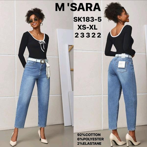 Джинсы Jeans Club (XS-XL) SK183-5 blue (деми)