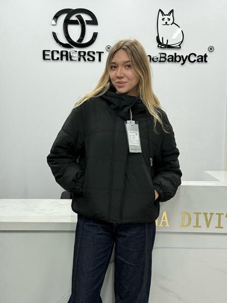 Куртка Orange Chinese (S-2XL) 6626  black (деми)