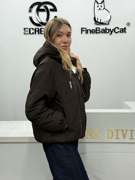 Куртка Orange Chinese (S-2XL) 6626 chocolate (деми)