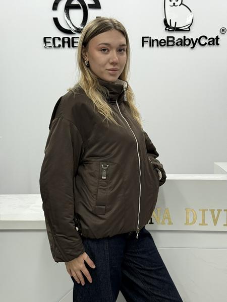 Куртка Orange Chinese (S-2XL) 6627 chocolate (деми)