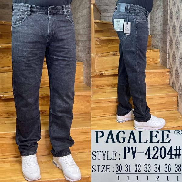 Джинсы Pagalee (30-38) PV4204 d.grey (деми)