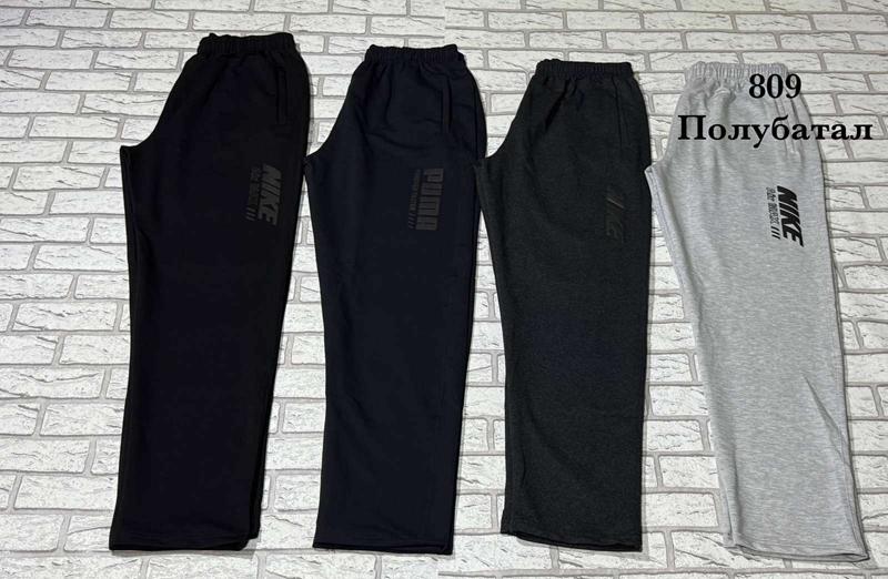 Штаны спорт Shon (50-58) S2481 l.grey (деми)