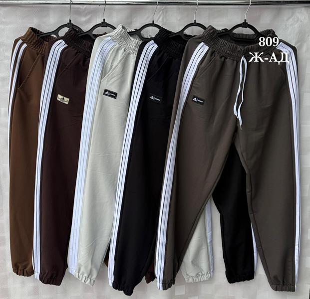 Штаны спорт Shon (46-54) S2513 khaki (деми)