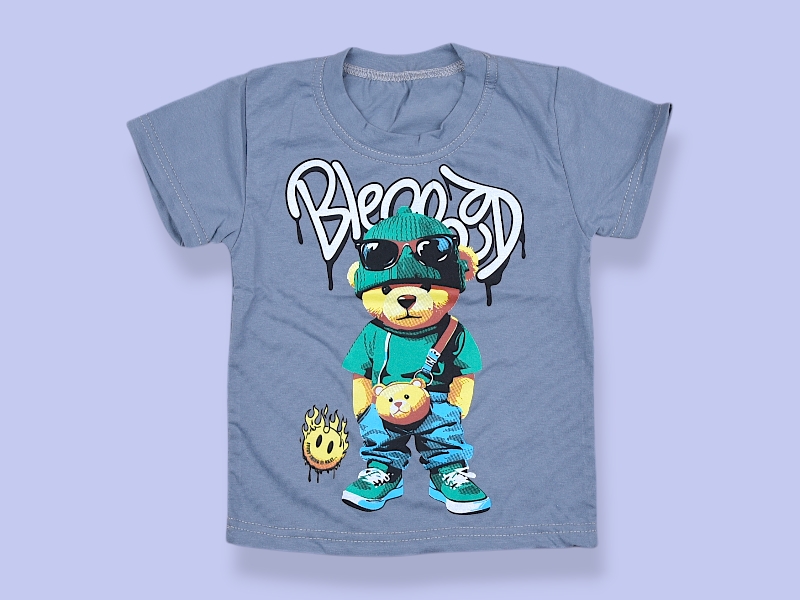 Футболка Kir15 (92-122) 112266 grey (лето)