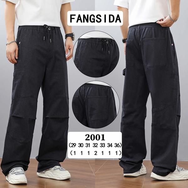 Джинсы Fangsida (29-36) 2001 black (деми)