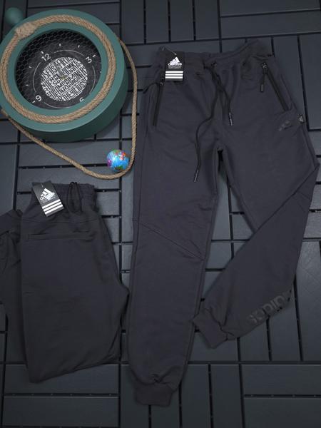 Штаны спорт Hous Of Timur (S-2XL) HT427 d.grey (деми)