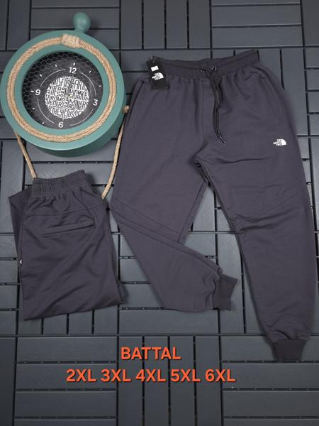 Штаны спорт Hous Of Timur (2XL-6XL) HT271 d.grey (деми)