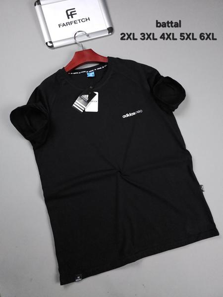 Футболка Hous Of Timur (2XL-6XL) HT708 black (лето)