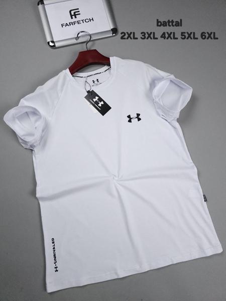 Футболка Hous Of Timur (2XL-6XL) HT713 white (лето)