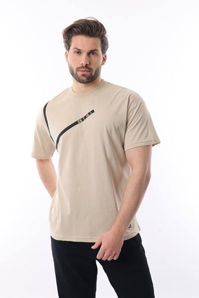 Футболка Hous Of Timur (2XL-6XL) HT217 beige (лето)