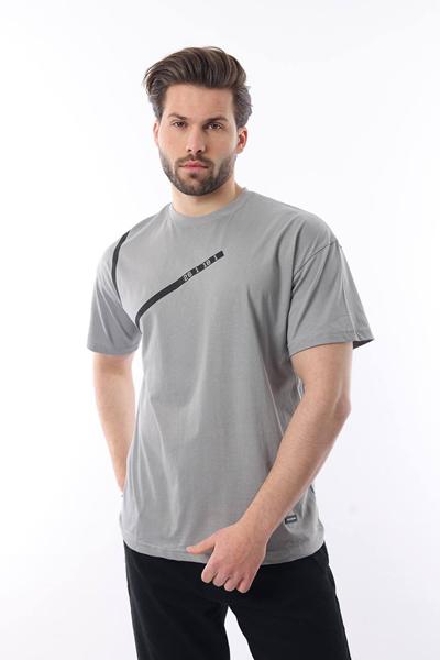 Футболка Hous Of Timur (2XL-6XL) HT218 grey (лето)