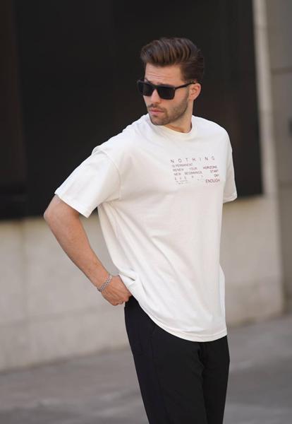 Футболка Hous Of Timur (2XL-6XL) HT226 white (лето)