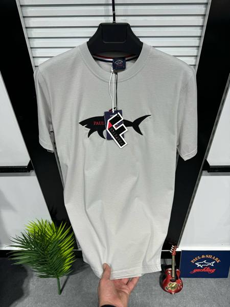 Футболка Hous Of Timur (2XL-6XL) HT207 l.grey (лето)