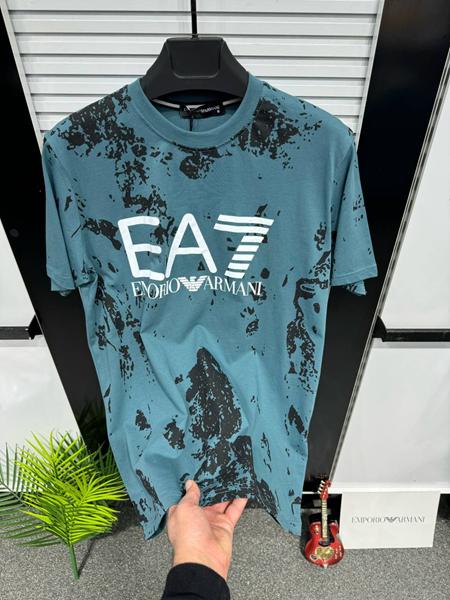 Футболка Hous Of Timur (2XL-6XL) HT215 blue (лето)