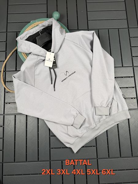 Батник Hous Of Timur (2XL-6XL) HT650 l.grey (деми)