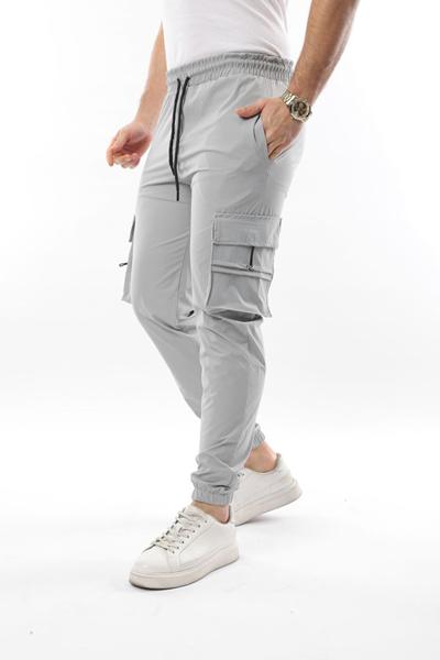 Штаны спорт Hous Of Timur (S-3XL) HT157 l.grey (деми)