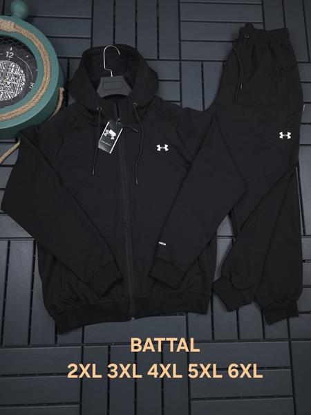 Костюм спорт Hous Of Timur (2XL-6XL) HT131 black (деми)