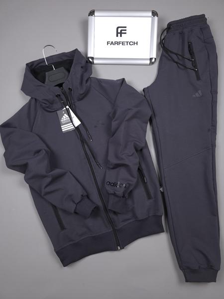 Костюм спорт Hous Of Timur (2XL-6XL) HT238 d.grey (деми)