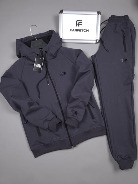 Костюм спорт Hous Of Timur (2XL-6XL) HT243 d.grey (деми)