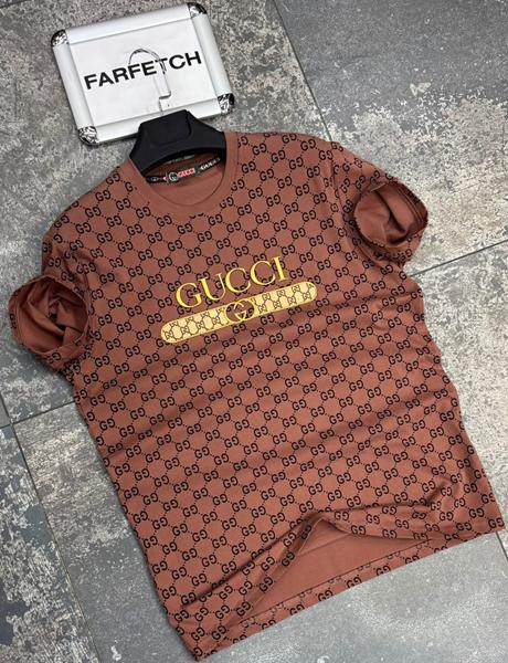 Футболка Hous Of Timur (S-2XL) HT546 brown (лето)