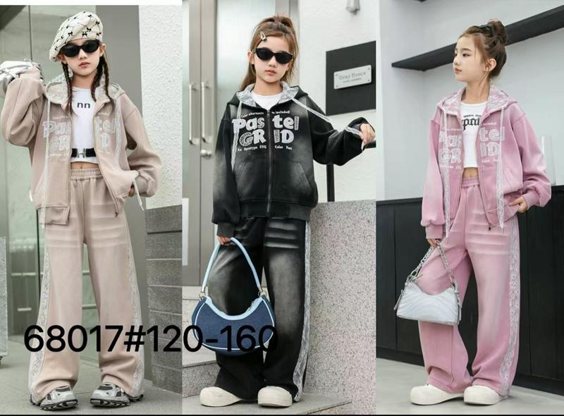 Костюм спорт Major (120-160) 68017 pink (деми)