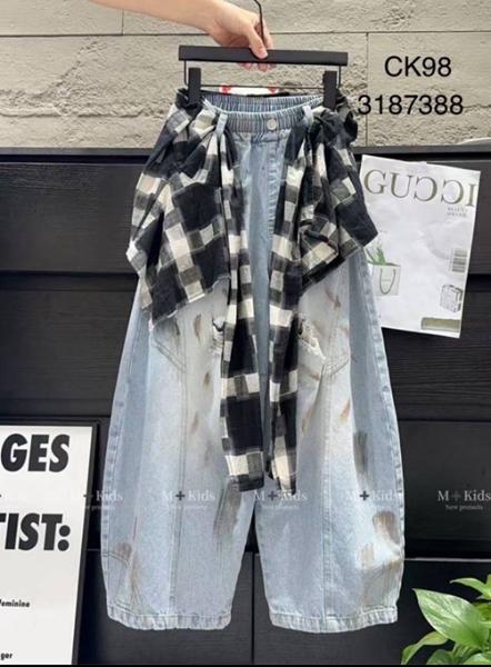 Джинсы Major (120-170) CK98 l.blue (деми)