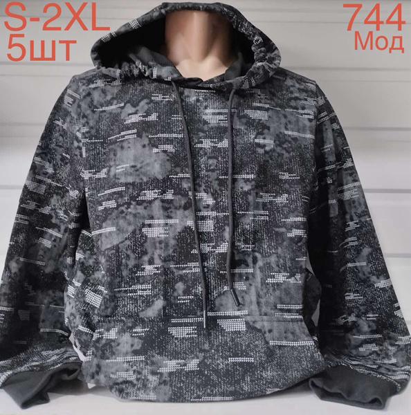 Худи Надийка (S-2XL) ND637-744 grey (деми)